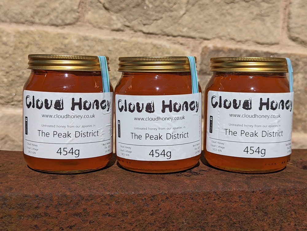 Peak District Honey in traditional jar