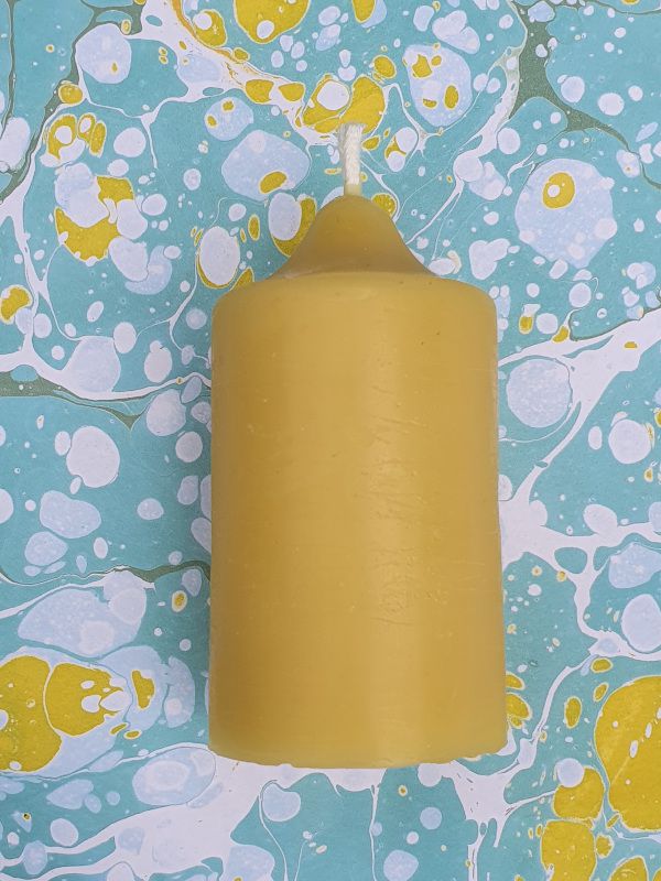 [WAX003] Pure Beeswax Church Pillar Candle